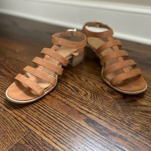 Franco Sarto low block heel sandals, 8